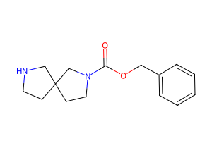1,7-DIAZA-SPIRO[4.4]NONANE-1-CARBOXYLIC ACID BENZYL ESTER