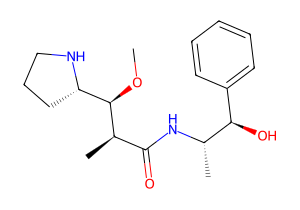 (2R,3R)-N-((1S,2R)-1-hydroxy-1-phenylpropan-2-yl)-3-Methoxy-2-Methyl-3-((S)-pyrrolidin-2-yl)propanamide