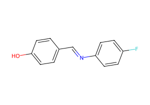 4-[[(4-Fluorophenyl)imino]methyl]-phenol
