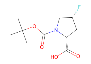 (2R,4S)-1-(tert-butoxycarbonyl)-4-fluoropyrrolidine-2-carboxylic acid